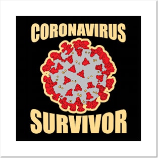 Coronavirus Survivor Posters and Art